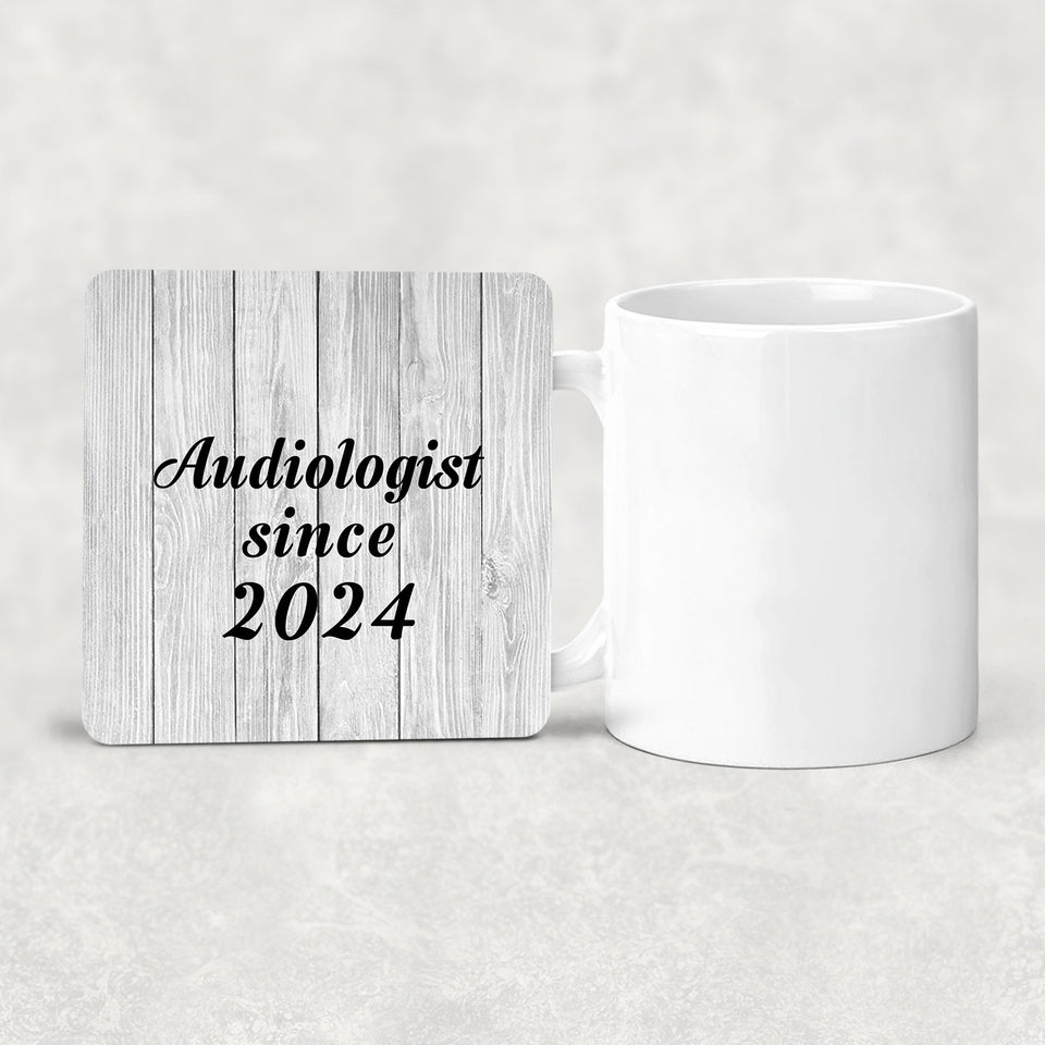 Audiologist Since 2024 - Drink Coaster F