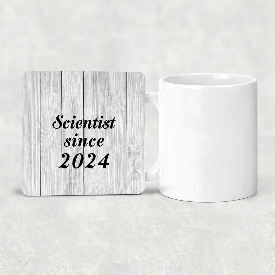 Scientist Since 2024 - Drink Coaster F