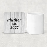 Author Established Est. 2022 - Drink Coaster F