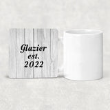 Glazier Established Est. 2022 - Drink Coaster F