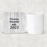 Precision Assembler Established Est. 2023 - Drink Coaster F
