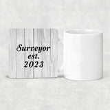 Surveyor Established Est. 2023 - Drink Coaster F