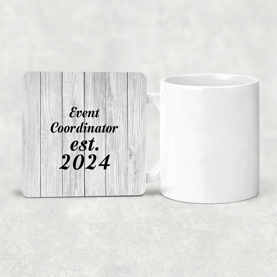 Event Coordinator Established Est. 2024 - Drink Coaster F