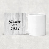 Glazier Established Est. 2024 - Drink Coaster F