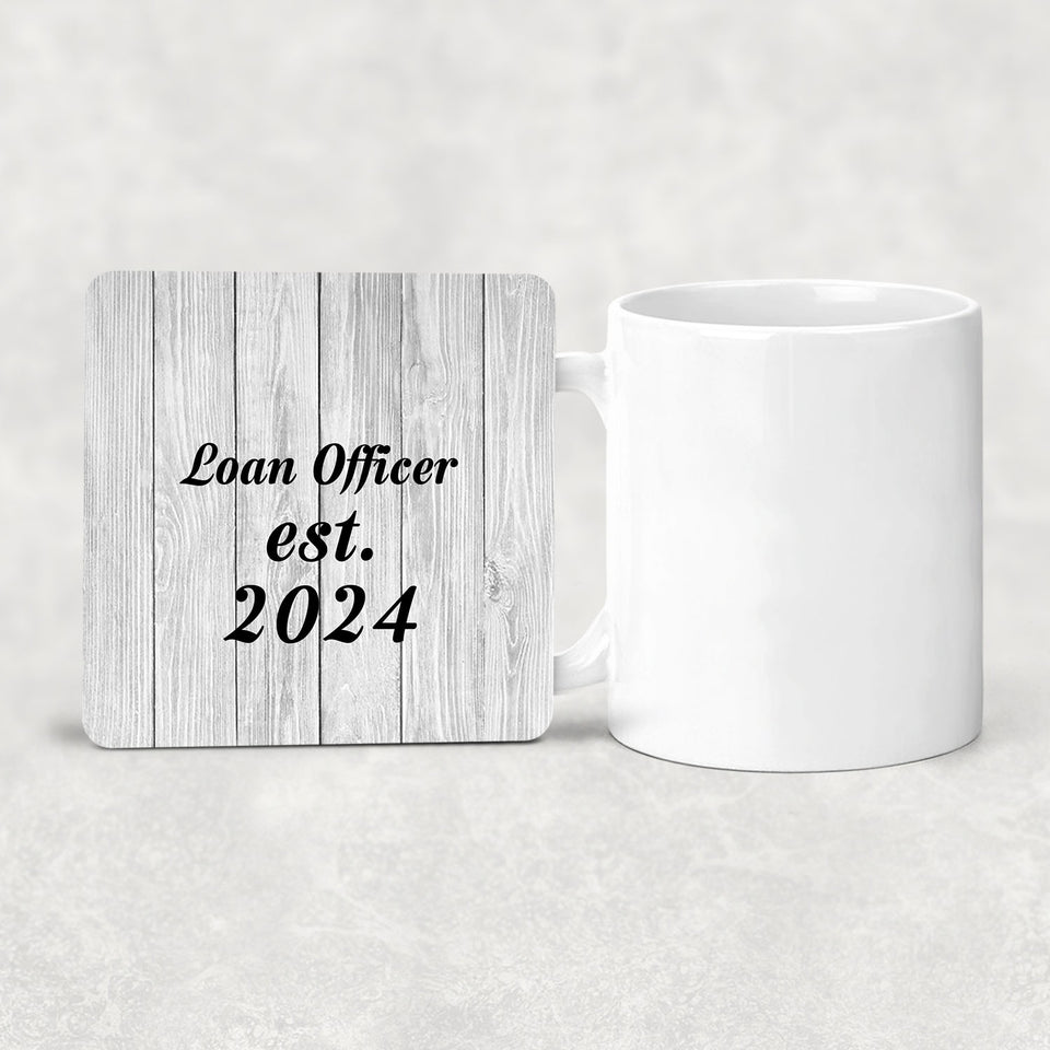 Loan Officer Established Est. 2024 - Drink Coaster F