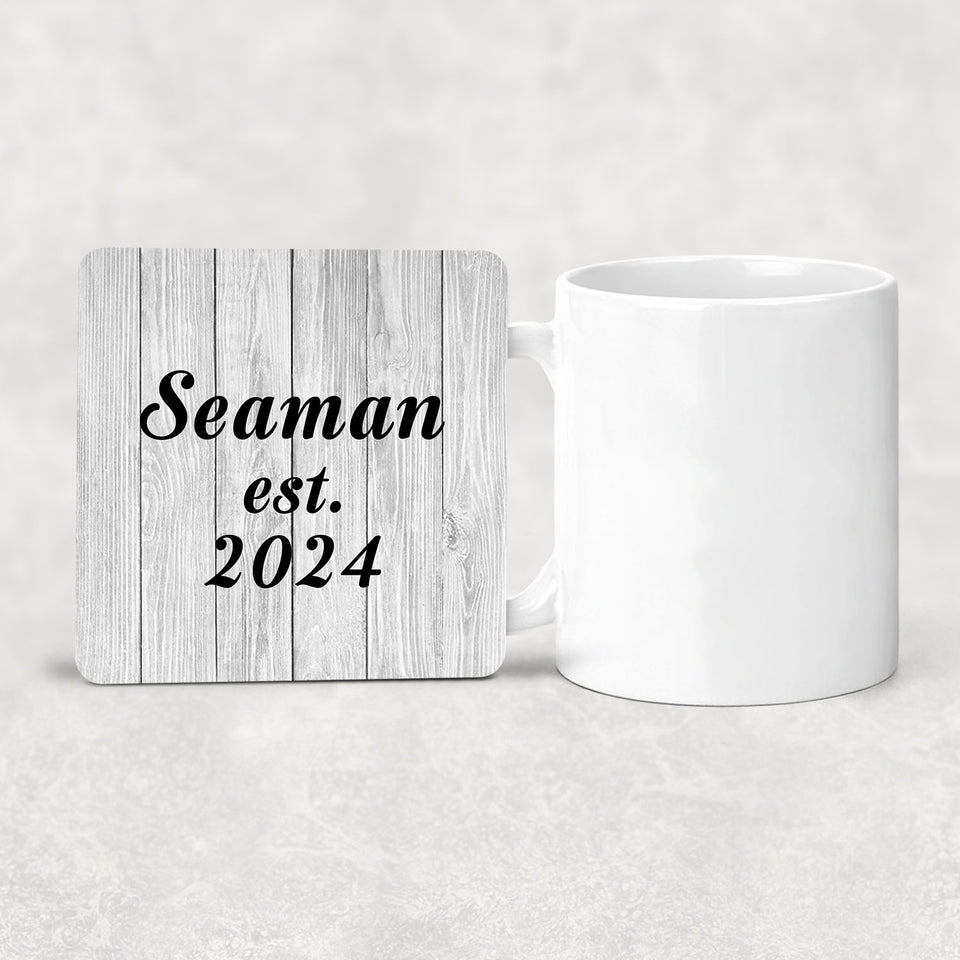 Seaman Established Est. 2024 - Drink Coaster F