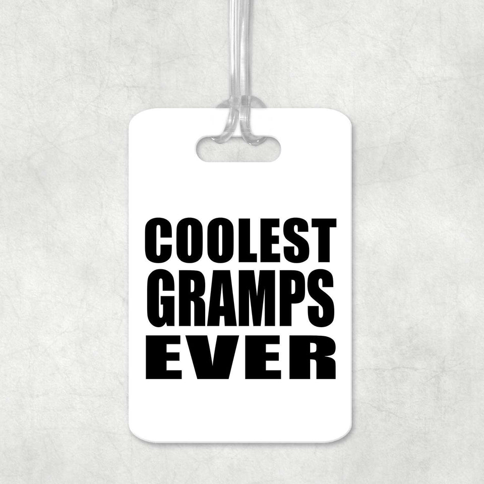 Coolest Gramps Ever - Luggage Bag Tag