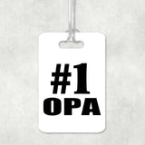Number One #1 Opa - Luggage Bag Tag