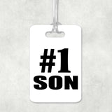 Number One #1 Son - Luggage Bag Tag