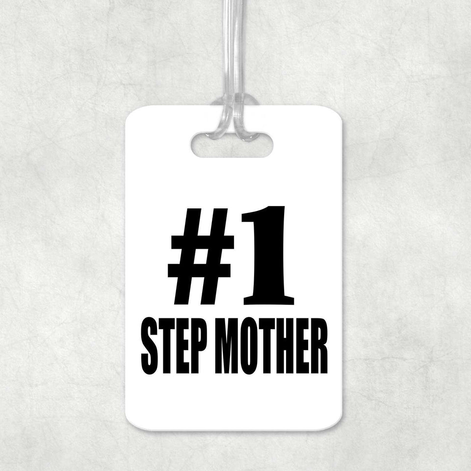 Number One #1 Step Mother - Luggage Bag Tag