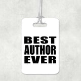 Best Author Ever - Luggage Bag Tag