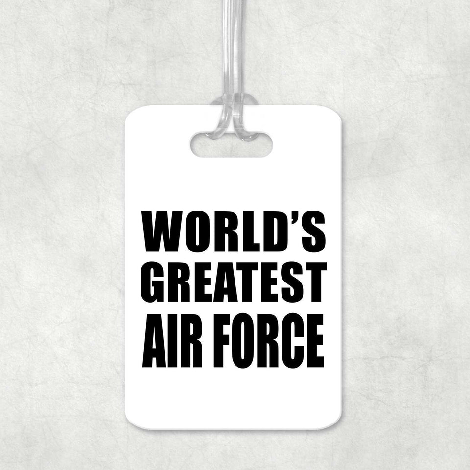 World's Greatest Air Force - Luggage Bag Tag