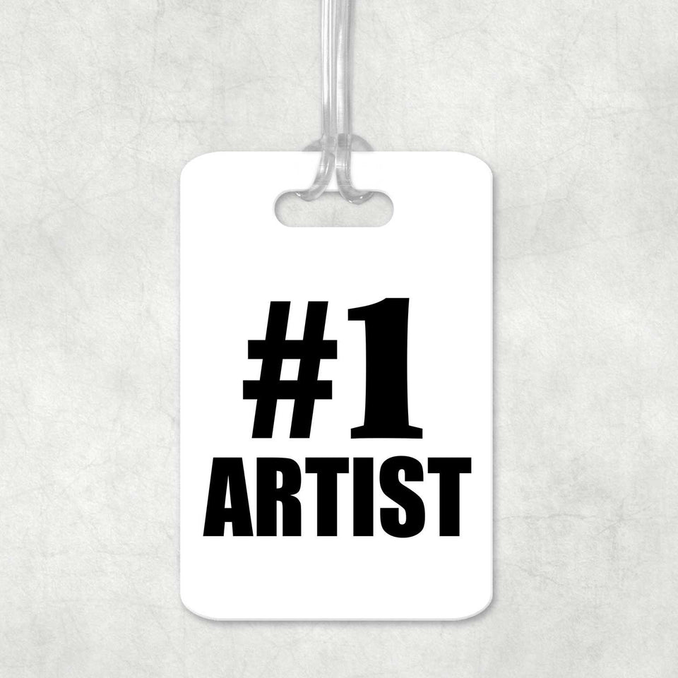 Number One #1 Artist - Luggage Bag Tag