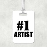 Number One #1 Artist - Luggage Bag Tag
