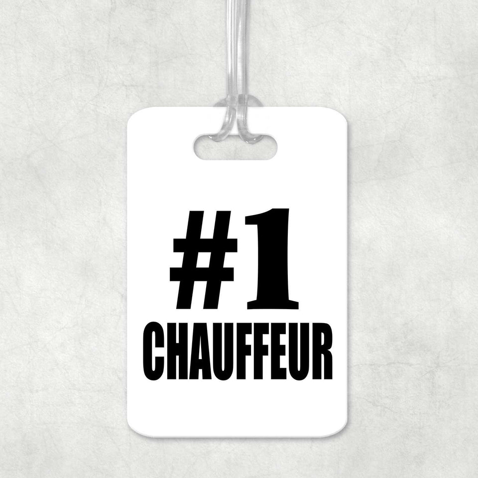Number One #1 Chauffeur - Luggage Bag Tag