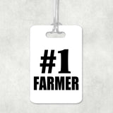 Number One #1 Farmer - Luggage Bag Tag