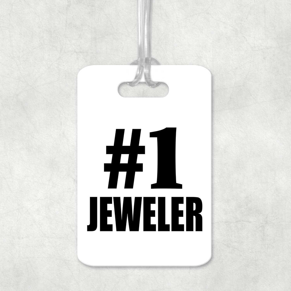 Number One #1 Jeweler - Luggage Bag Tag