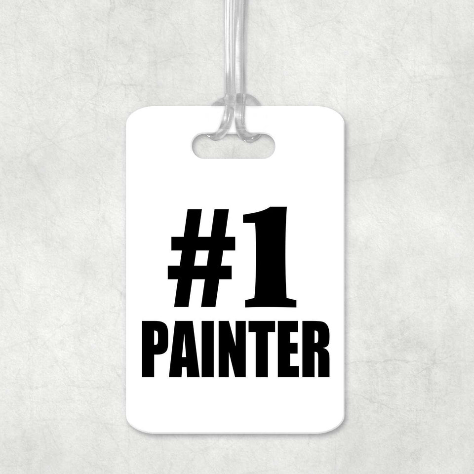Number One #1 Painter - Luggage Bag Tag