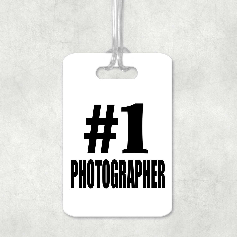 Number One #1 Photographer - Luggage Bag Tag