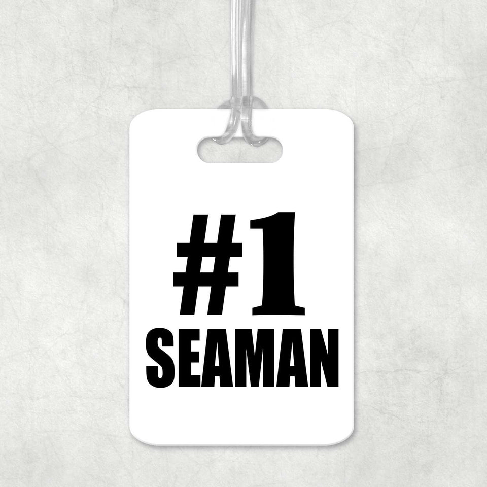 Number One #1 Seaman - Luggage Bag Tag