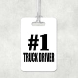 Number One #1 Truck Driver - Luggage Bag Tag