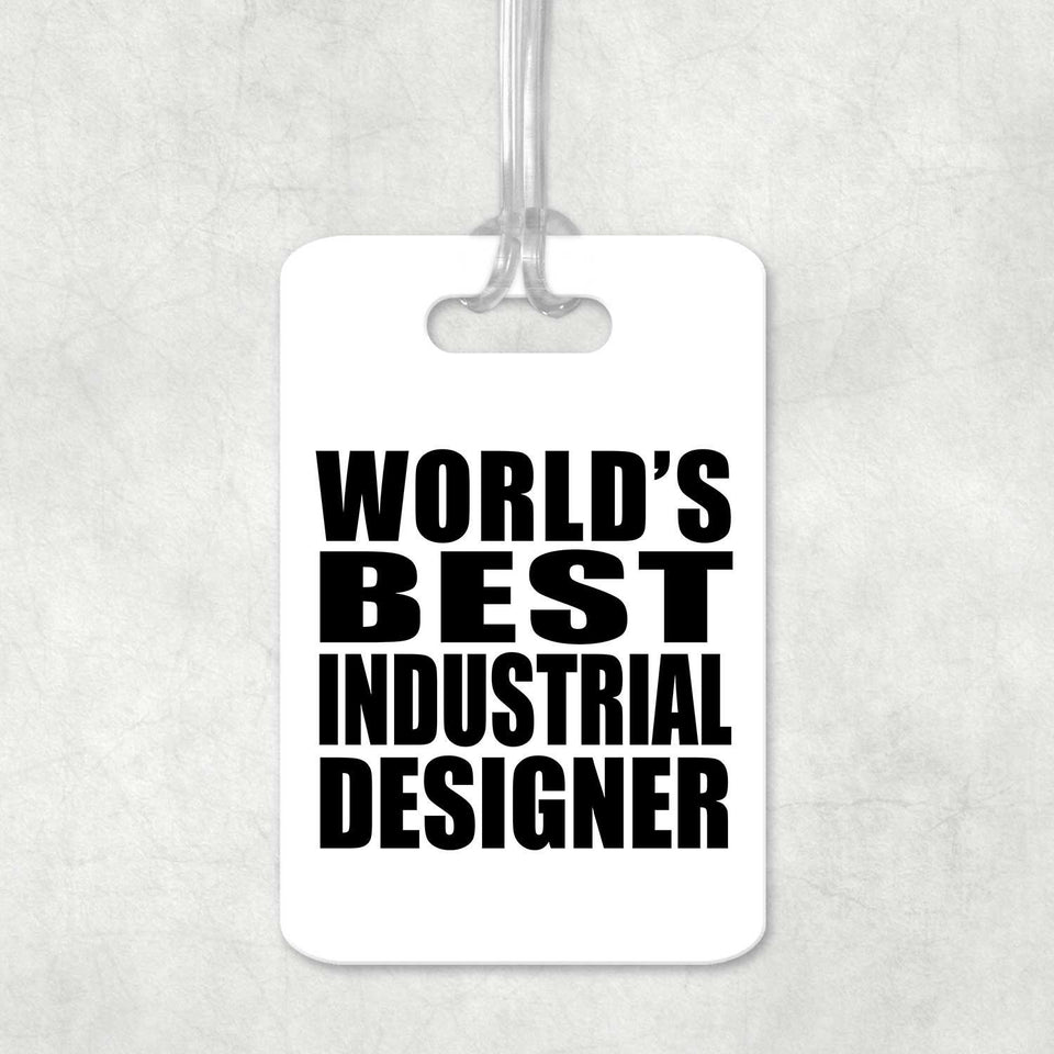 World's Best Industrial Designer - Luggage Bag Tag