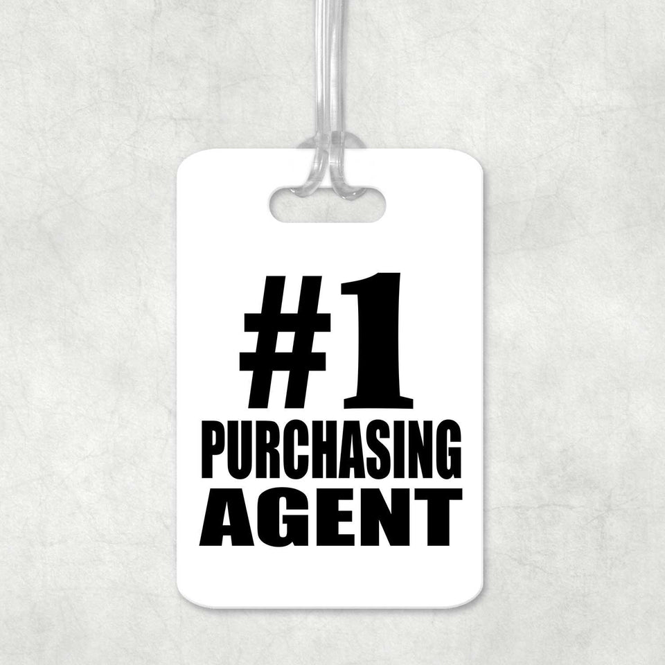 Number One #1 Purchasing Agent - Luggage Bag Tag