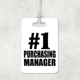 Number One #1 Purchasing Manager - Luggage Bag Tag