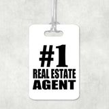 Number One #1 Real Estate Agent - Luggage Bag Tag