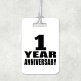 1st Anniversary 1 Year Anniversary - Luggage Bag Tag