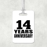 14th Anniversary 14 Years Anniversary - Luggage Bag Tag