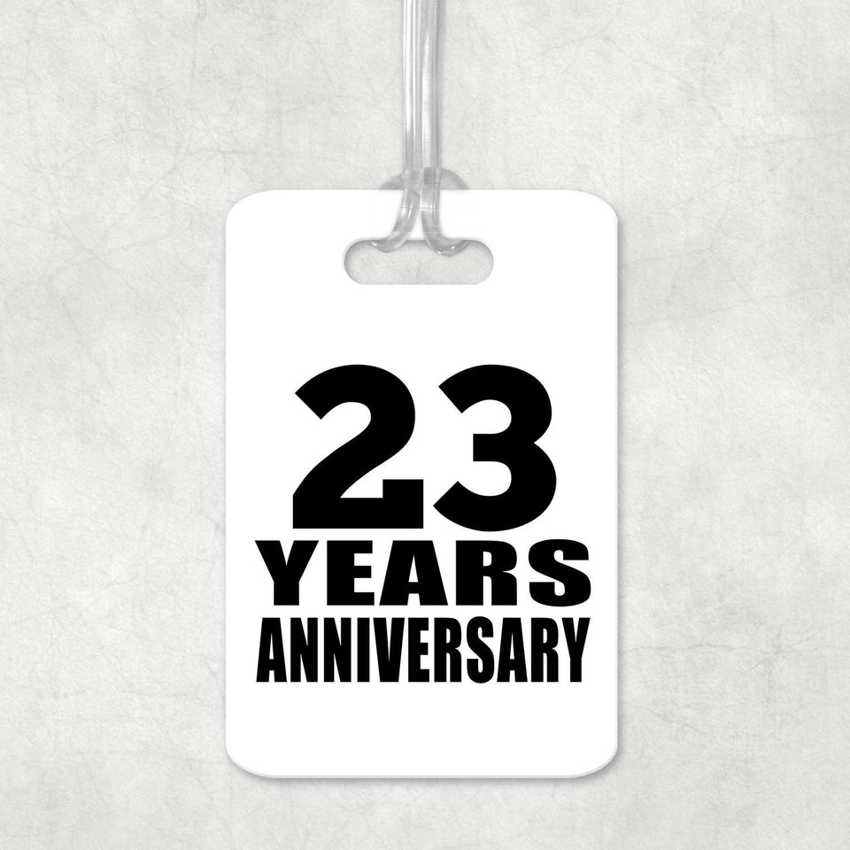 23rd Anniversary 23 Years Anniversary - Luggage Bag Tag