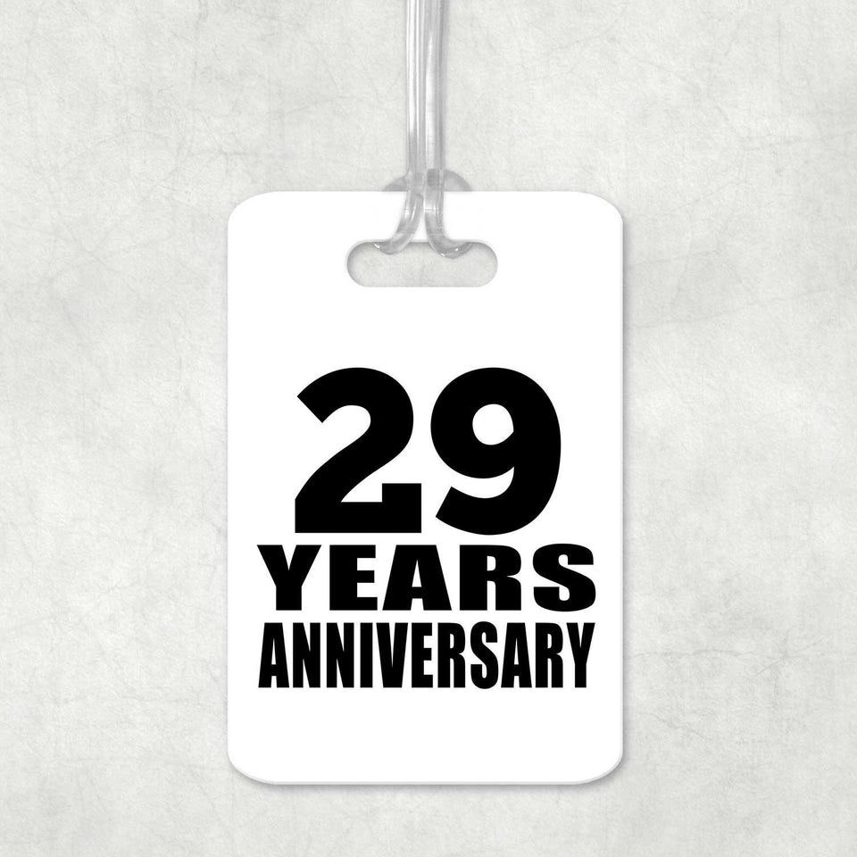 29th Anniversary 29 Years Anniversary - Luggage Bag Tag