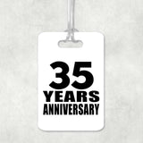 35th Anniversary 35 Years Anniversary - Luggage Bag Tag