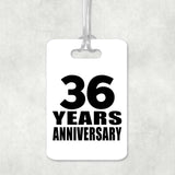 36th Anniversary 36 Years Anniversary - Luggage Bag Tag
