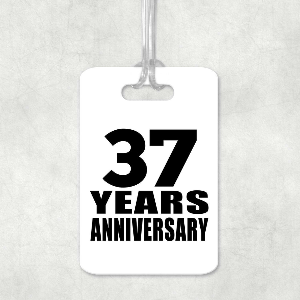 37th Anniversary 37 Years Anniversary - Luggage Bag Tag
