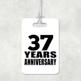 37th Anniversary 37 Years Anniversary - Luggage Bag Tag