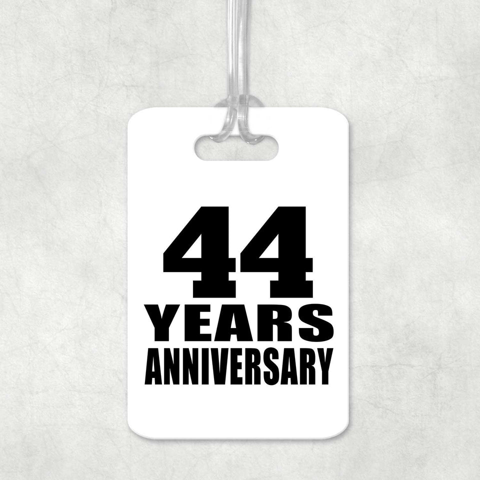 44th Anniversary 44 Years Anniversary - Luggage Bag Tag