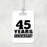 45th Anniversary 45 Years Anniversary - Luggage Bag Tag