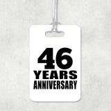 46th Anniversary 46 Years Anniversary - Luggage Bag Tag