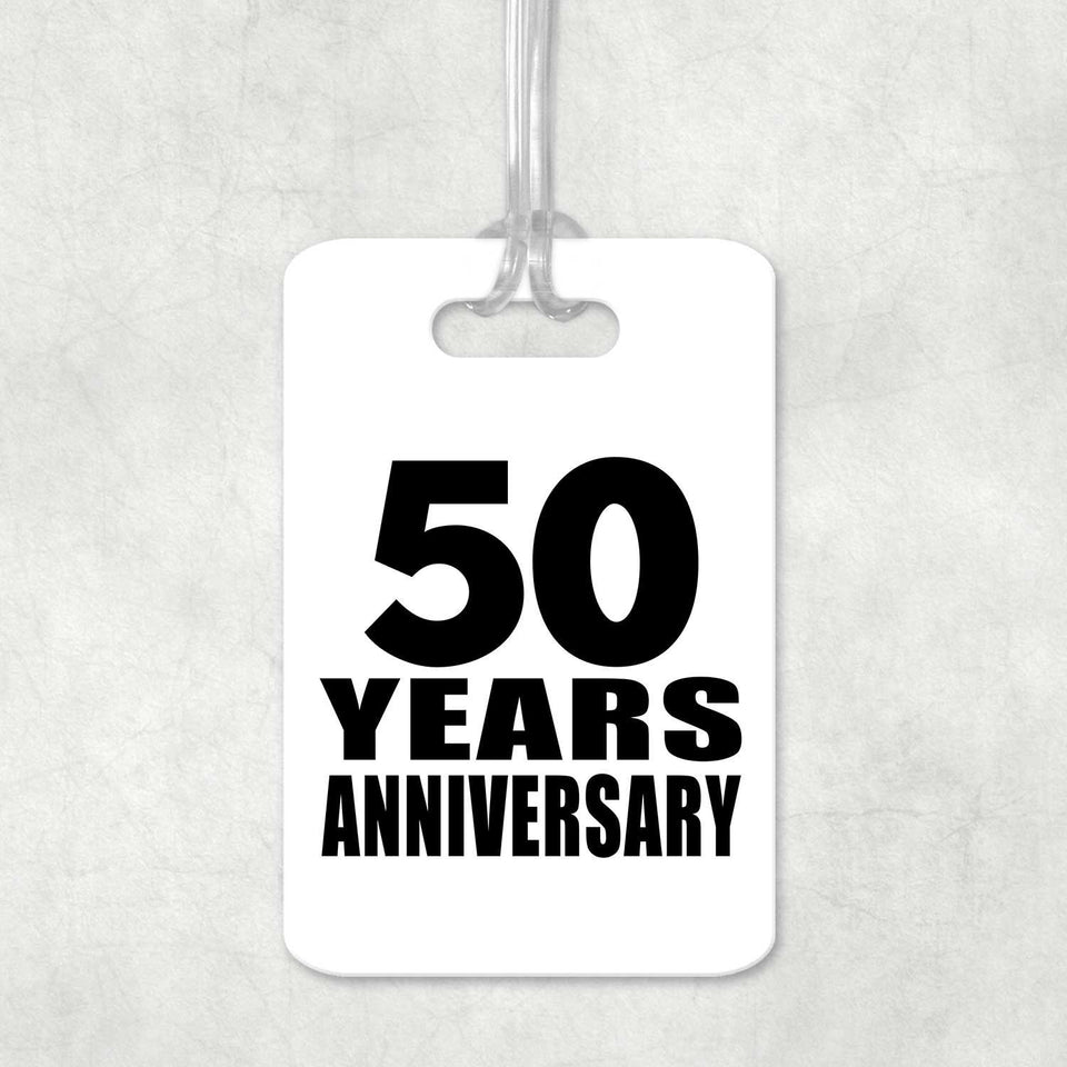 50th Anniversary 50 Years Anniversary - Luggage Bag Tag
