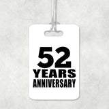 52nd Anniversary 52 Years Anniversary - Luggage Bag Tag