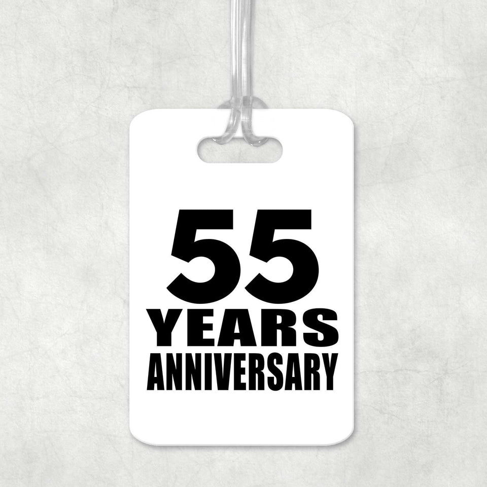 55th Anniversary 55 Years Anniversary - Luggage Bag Tag