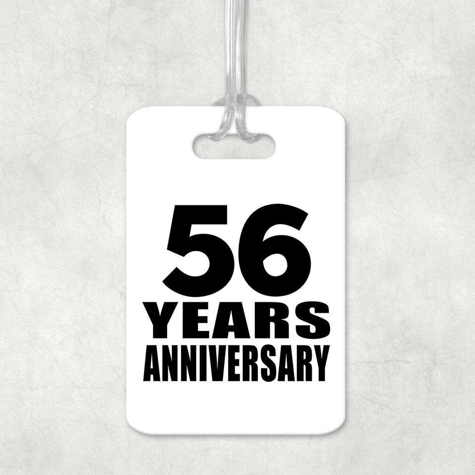 56th Anniversary 56 Years Anniversary - Luggage Bag Tag