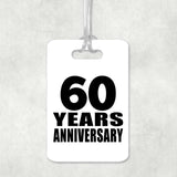 60th Anniversary 60 Years Anniversary - Luggage Bag Tag