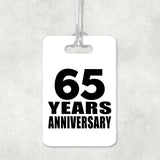 65th Anniversary 65 Years Anniversary - Luggage Bag Tag