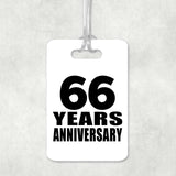 66th Anniversary 66 Years Anniversary - Luggage Bag Tag