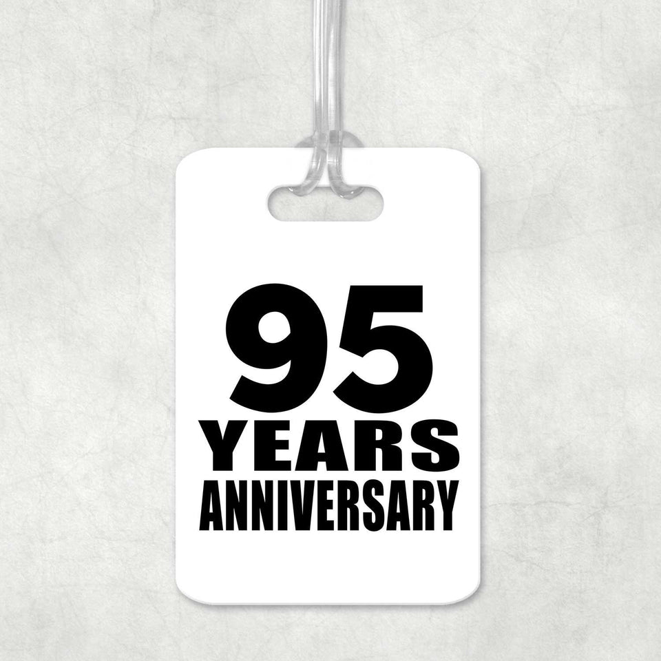 95th Anniversary 95 Years Anniversary - Luggage Bag Tag