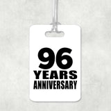 96th Anniversary 96 Years Anniversary - Luggage Bag Tag
