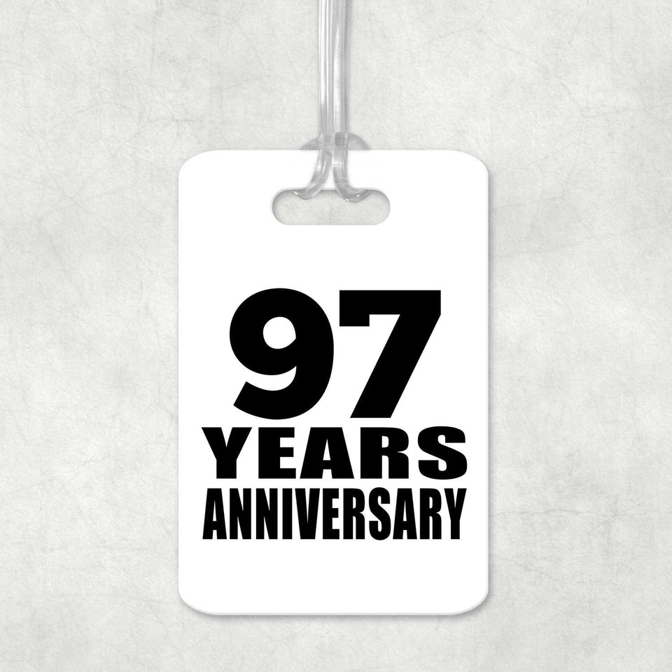 97th Anniversary 97 Years Anniversary - Luggage Bag Tag